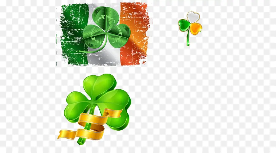 Saint Patricks Day，Trevo PNG