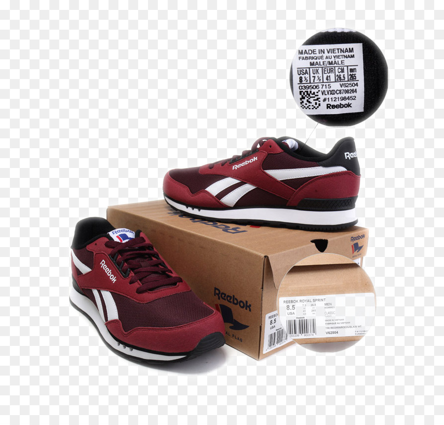 Reebok，Tênis PNG