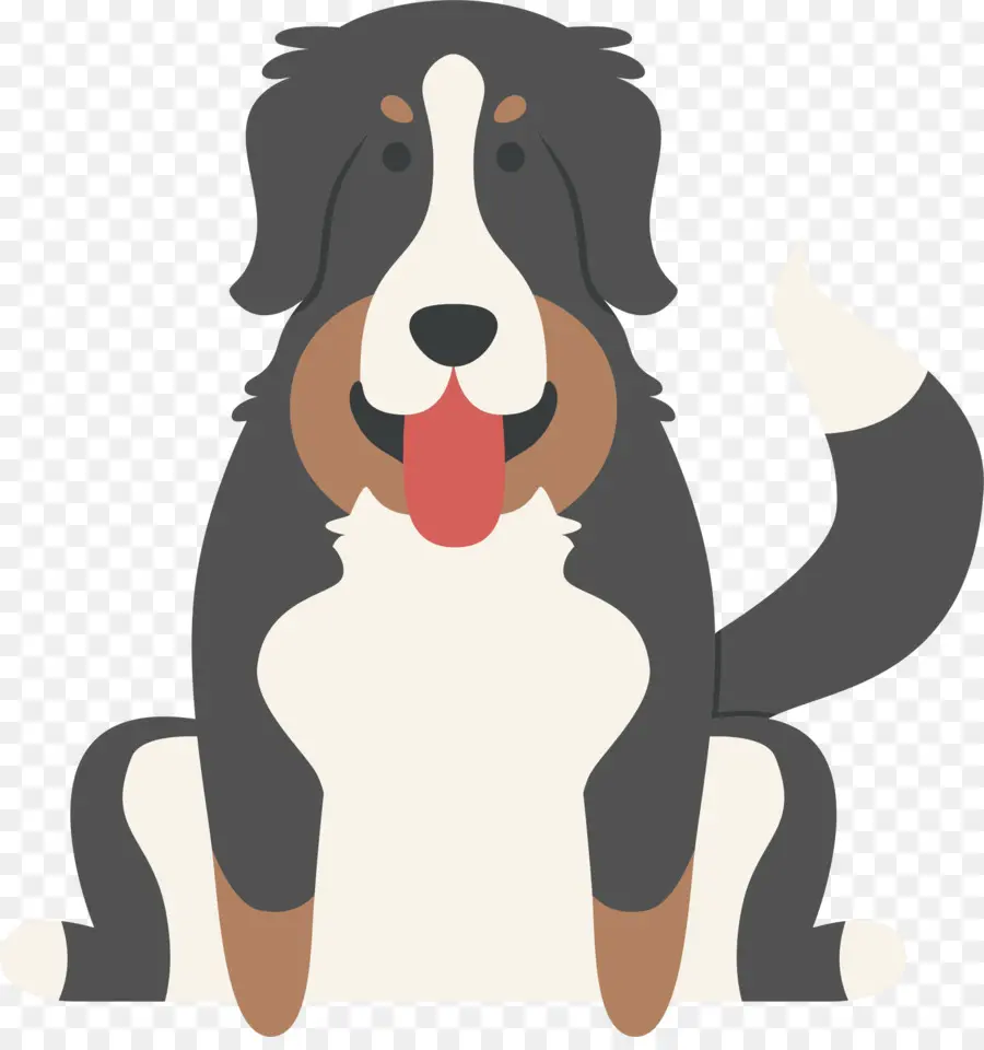 Basset Hound，Bernese Mountain Dog PNG