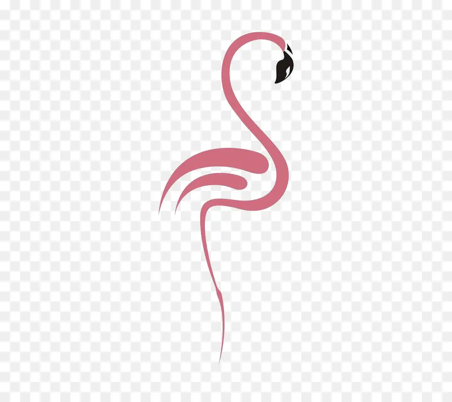 Flamingo Rosa，Elegante PNG