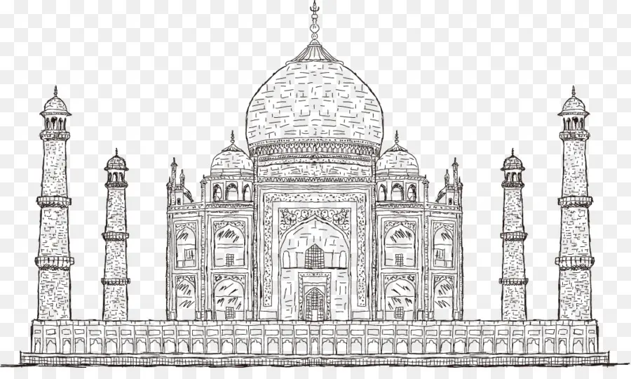 Taj Mahal，Desenho PNG