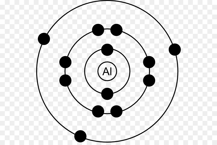 Alumínio, O Modelo De Bohr, átomo png transparente grátis