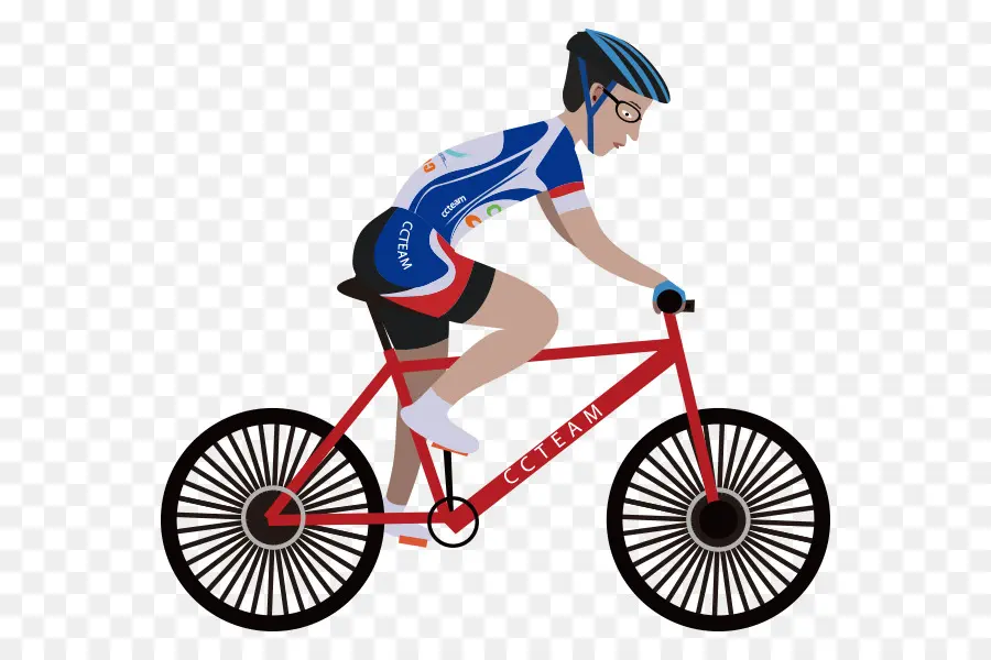 Ciclista，Bicicleta PNG