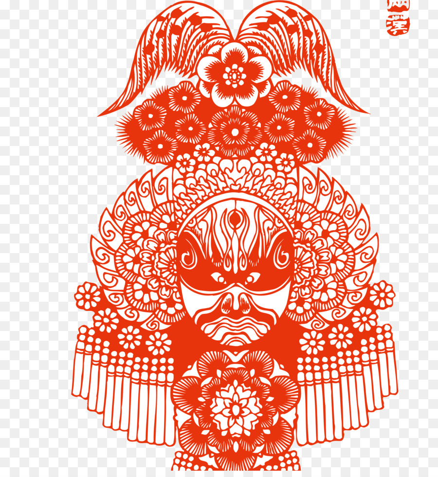 Corte De Papel Chinês，Tradicional PNG