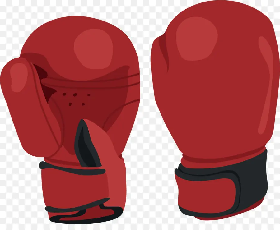 Luvas De Boxe，Vermelho PNG