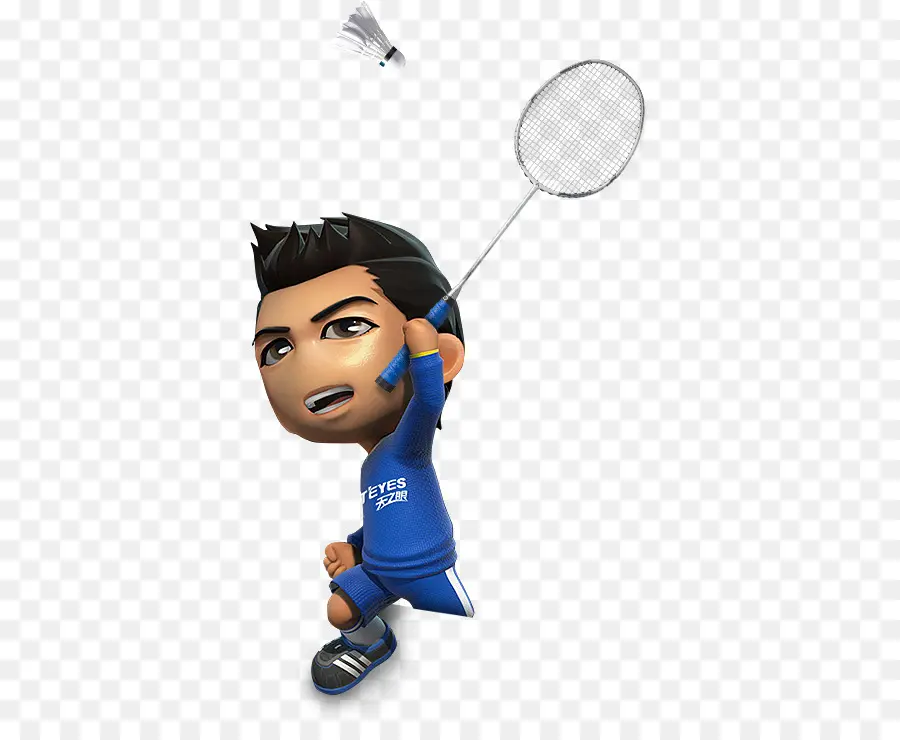 Jogador De Badminton，Raquete PNG