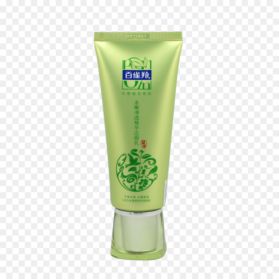 Tubo De Creme，Verde PNG