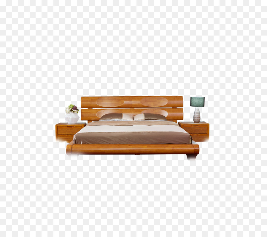 Cama De Madeira，Colchão PNG