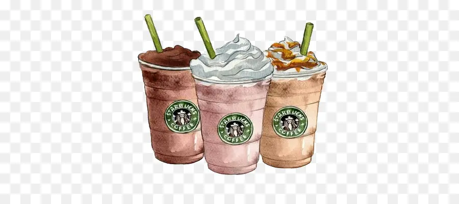 Café Gelado，Starbucks PNG