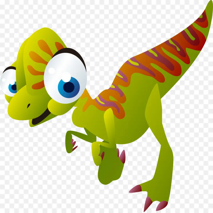 Dinossauro Verde，Desenho Animado PNG