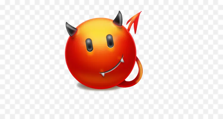 Emoji Do Diabo，Sorridente PNG