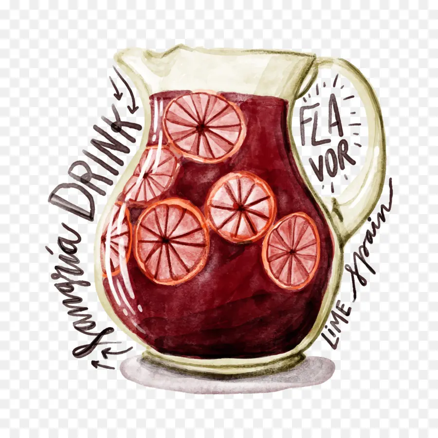 Sangria，Jarro PNG