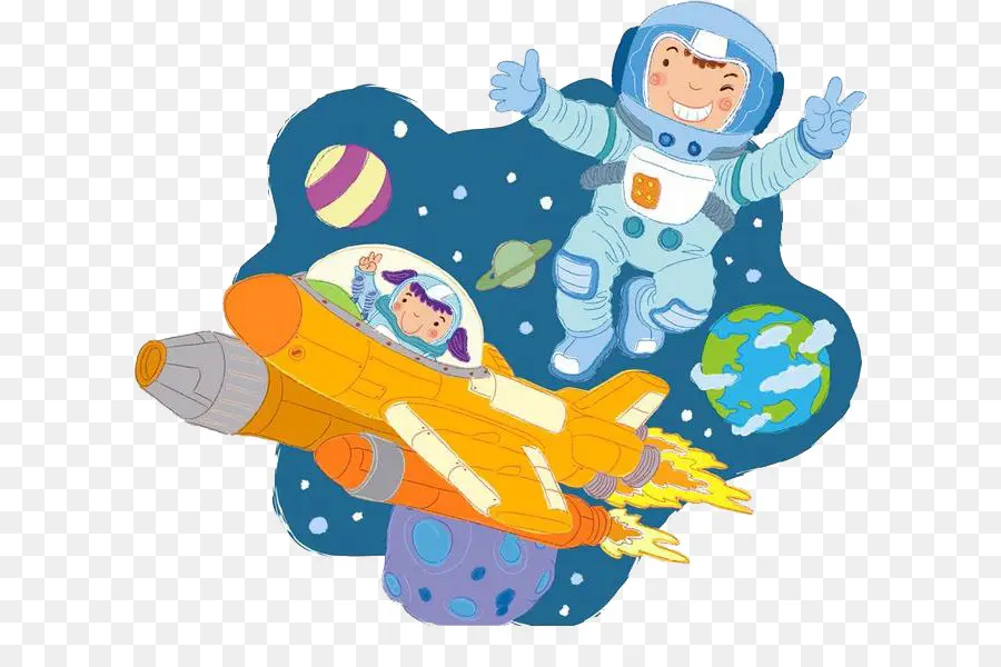 Nave Espacial，Astronauta PNG