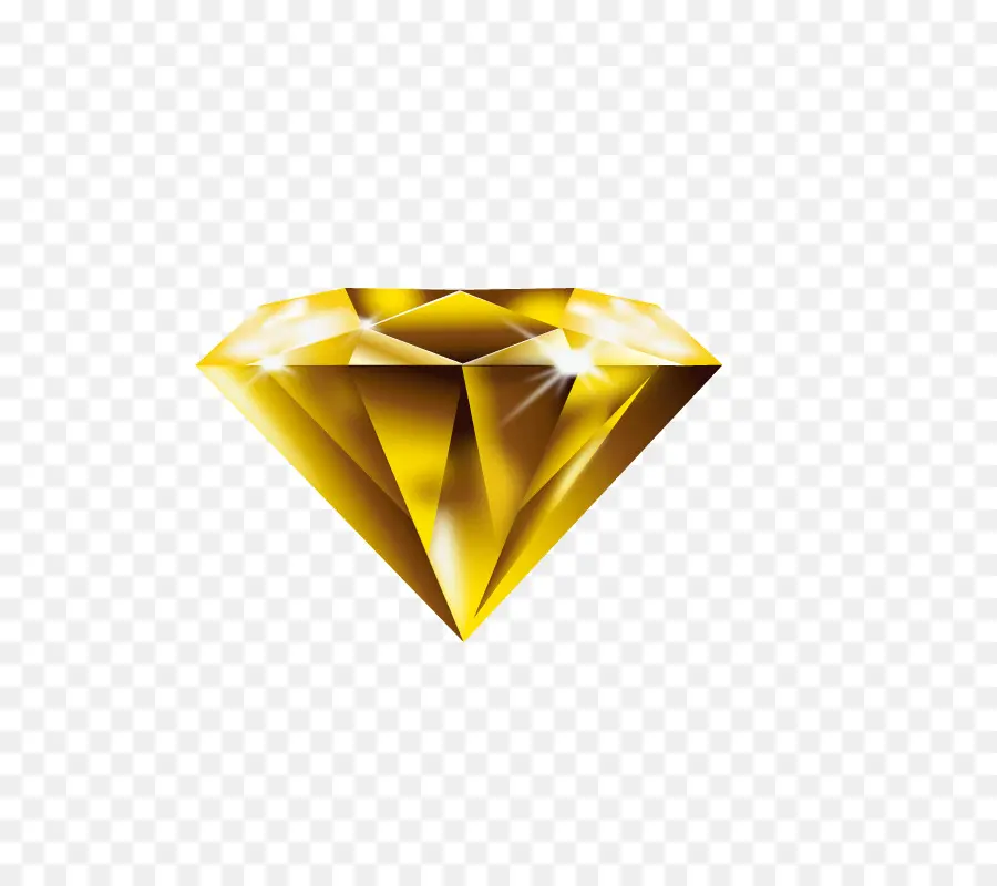 Amarelo，Diamante PNG