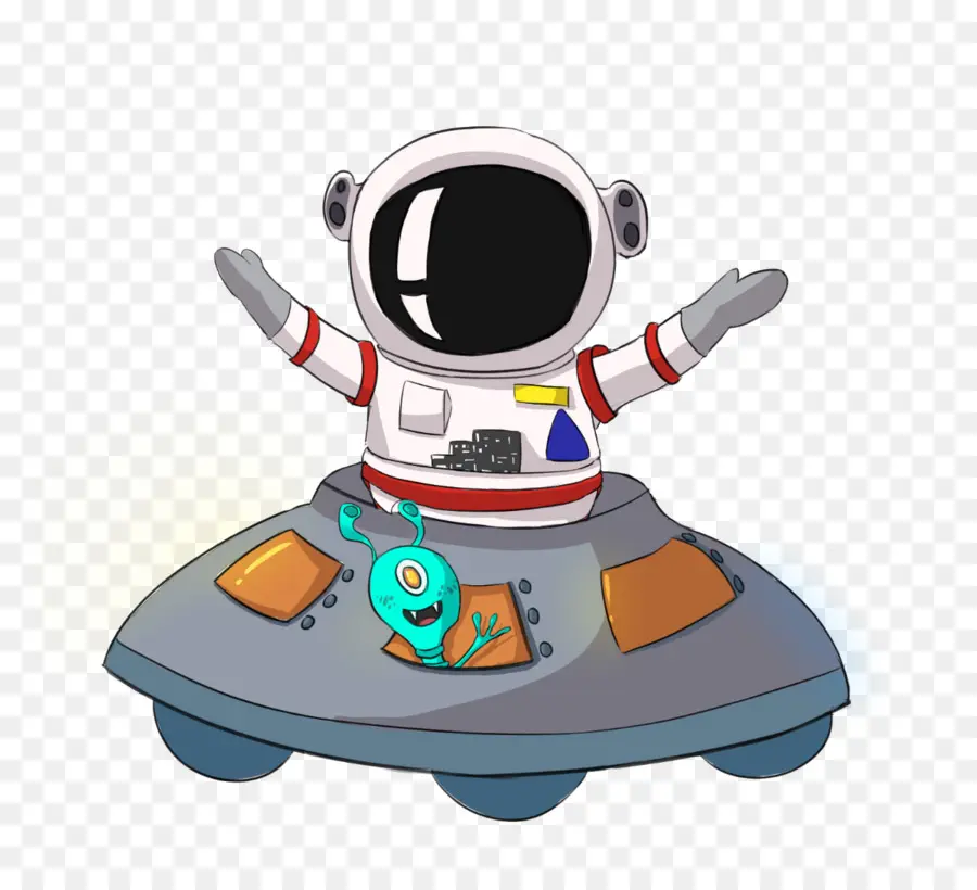 O Astronauta，Astronave PNG