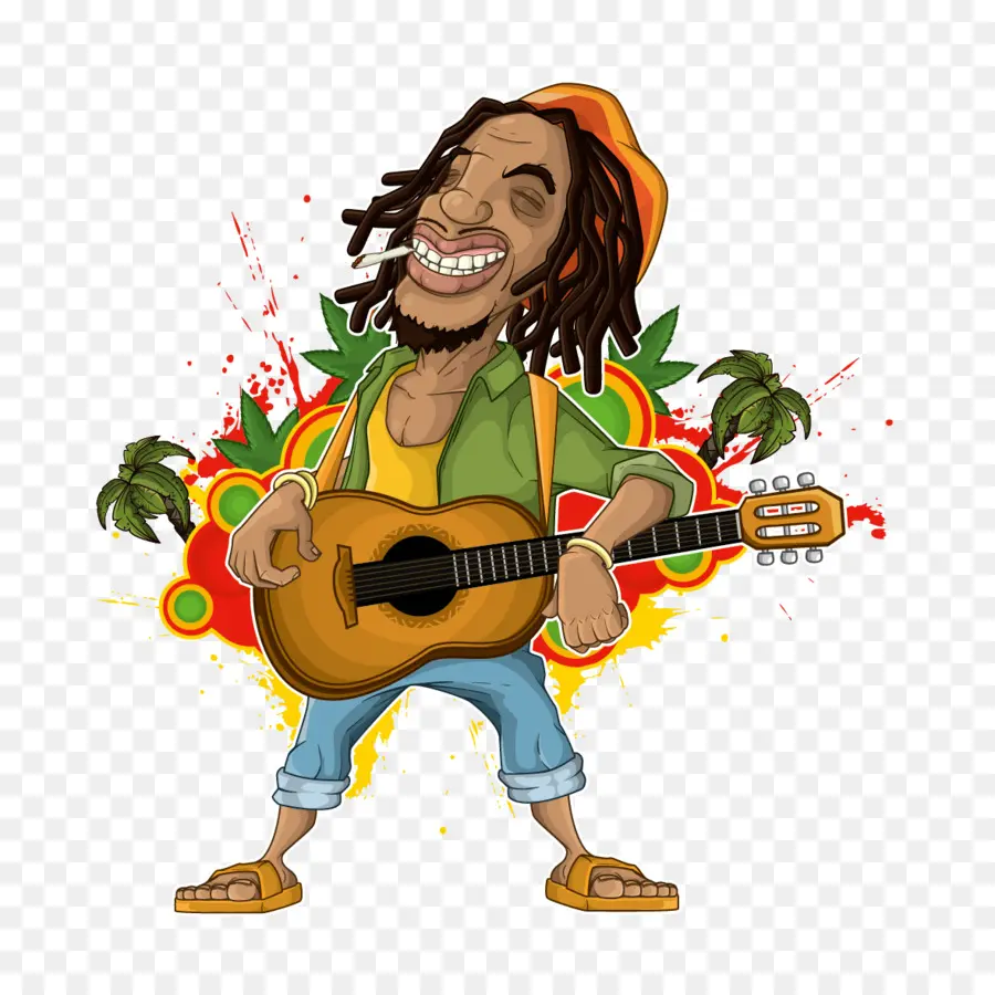 Rastafari，Cartoon PNG