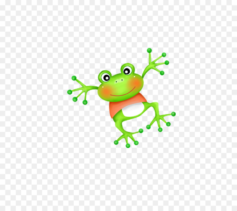 Sapo Verde，Desenho Animado PNG