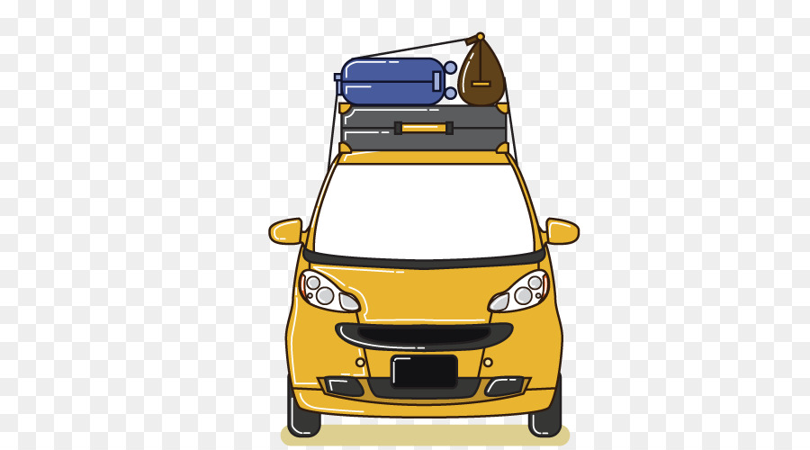 Carro Amarelo，Bagagem PNG