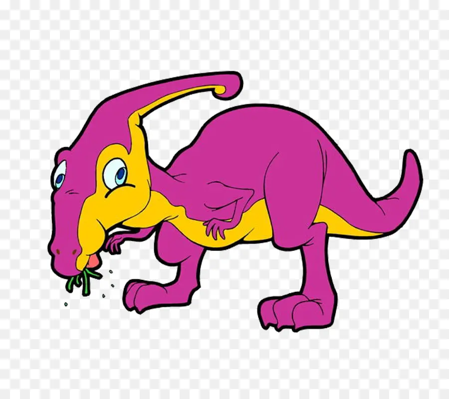 Dinossauro Dos Desenhos Animados，Roxo PNG