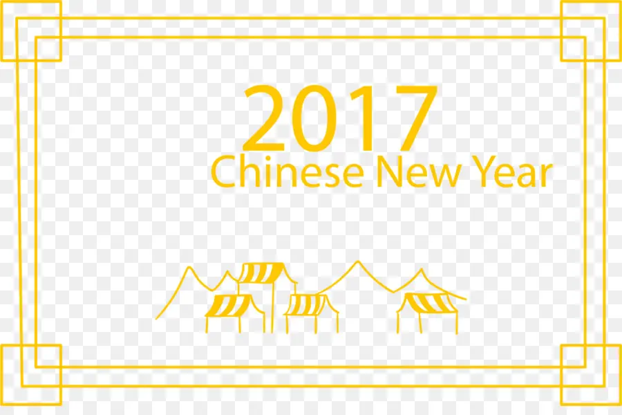 Ano Novo Chinês 2017，Celebração PNG