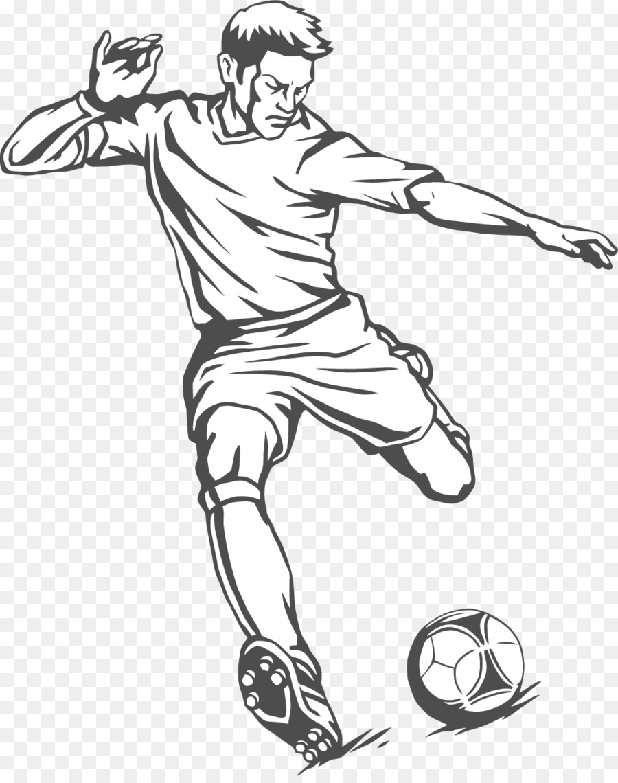 Menino futebol futebol, desenho animado, bola de futebol, chute de futebol,  jogador de futebol, jogador de futebol, desenho animado, bola, Garoto png