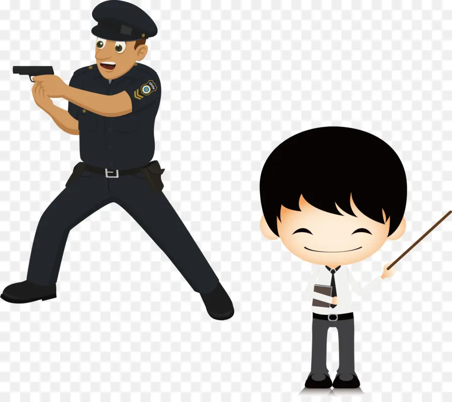 Cartoon，Policial PNG
