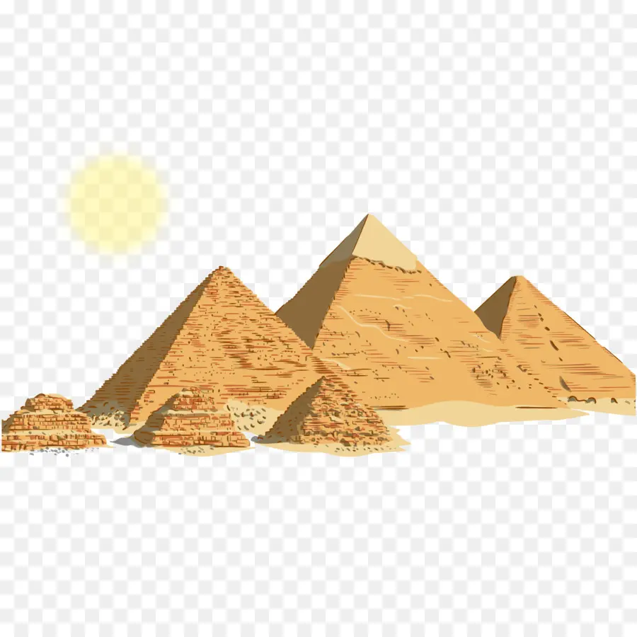 Pirâmides Do Egito，Egito Antigo PNG