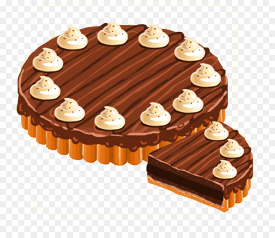 Bolo De Chocolate，Trufa De Chocolate PNG