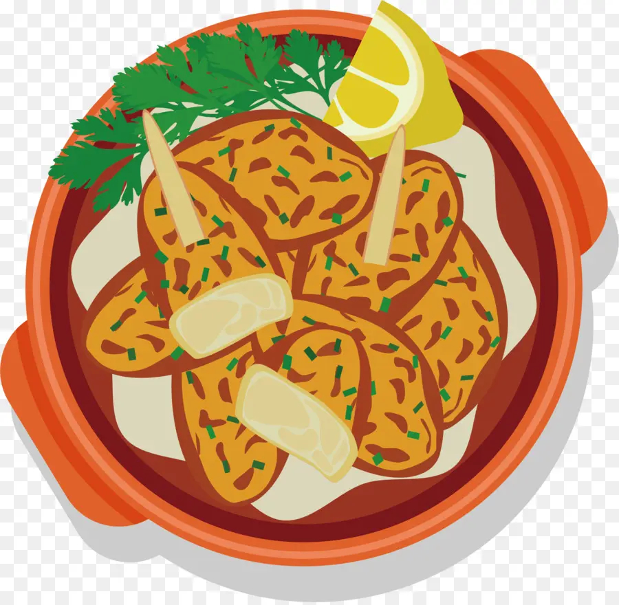 Comida Frita，Prato PNG