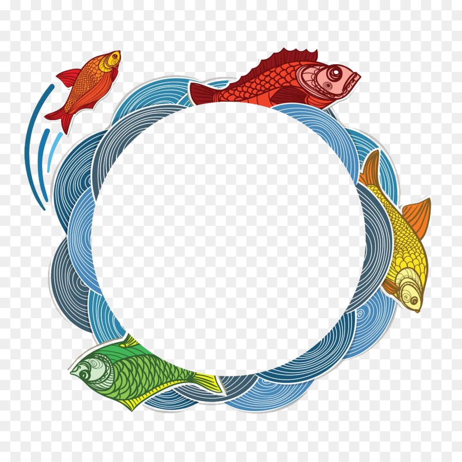 Peixe Colorido，Água PNG