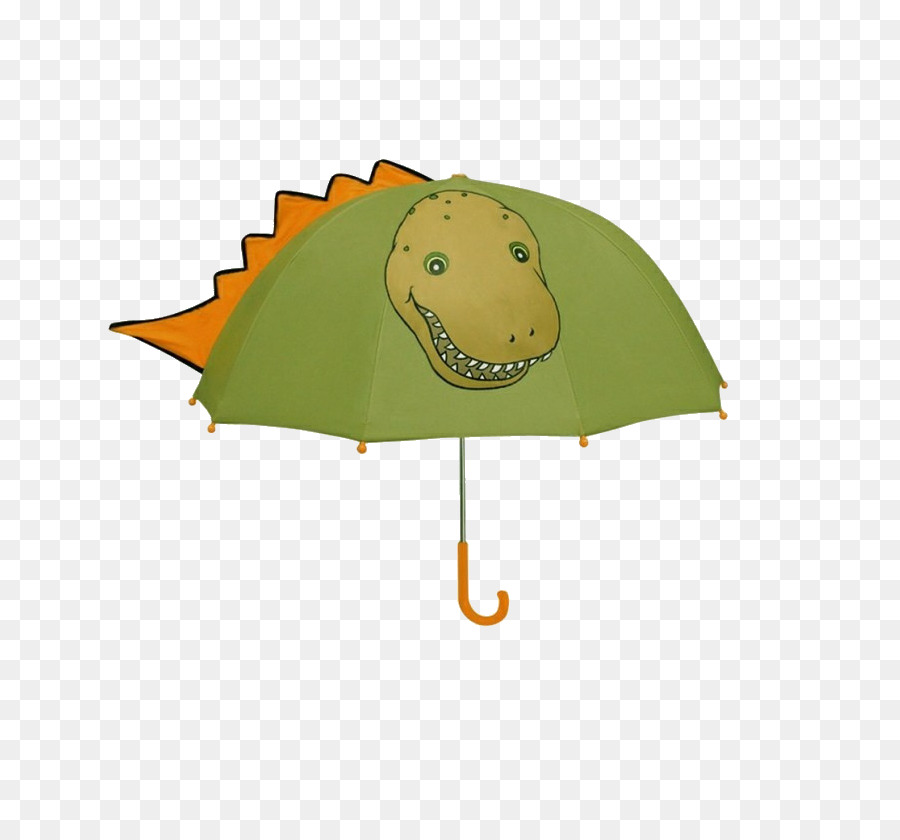 Guarda Chuva De Dinossauro，Verde PNG