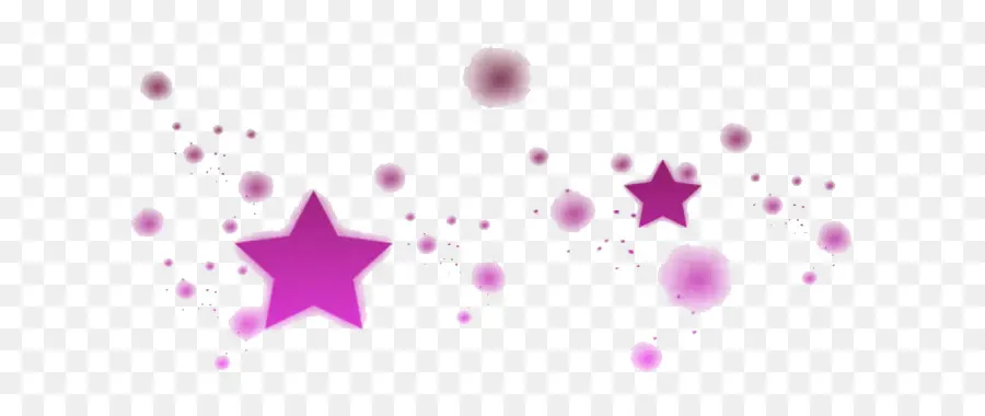 Estrelas，Roxo PNG