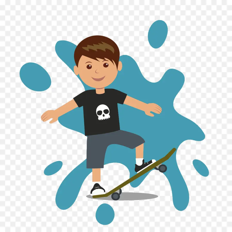 Menino Skatista，Skate PNG