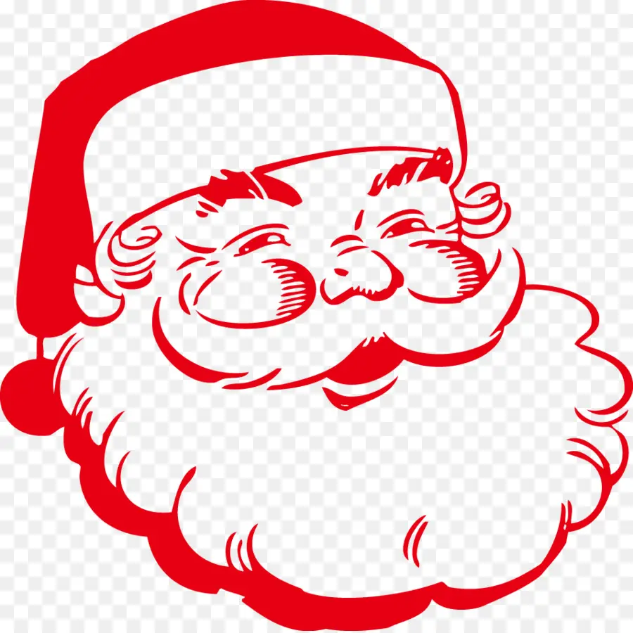 Papai Noel，Chapéu Vermelho PNG