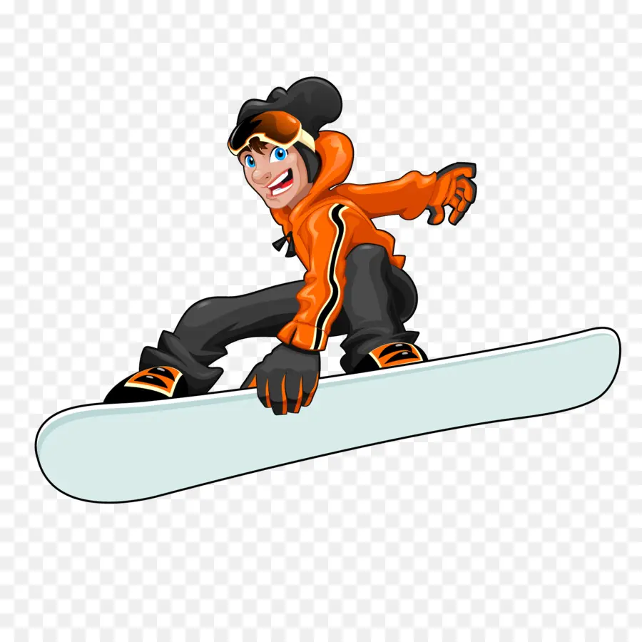 Snowboard，Cartoon PNG