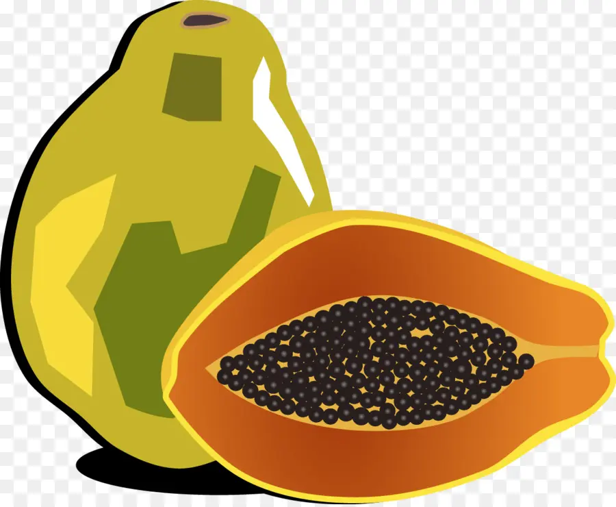 Mamão，Frutas PNG