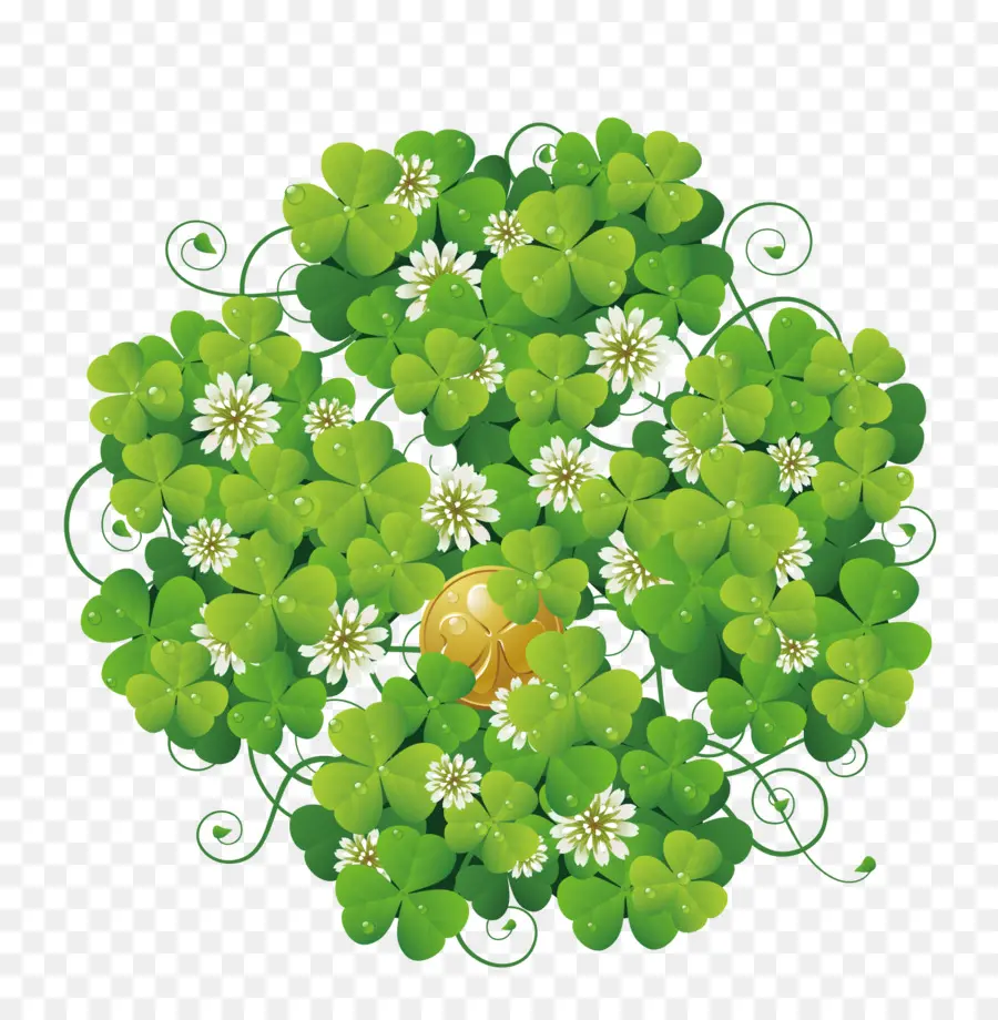 Saint Patricks Day，Trevo PNG