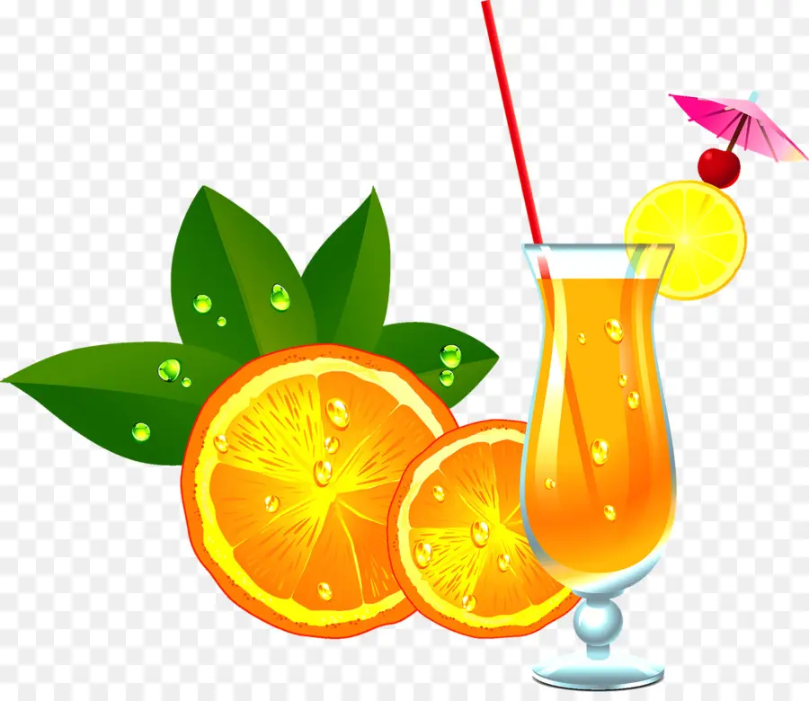 Suco De Laranja，Vidro PNG