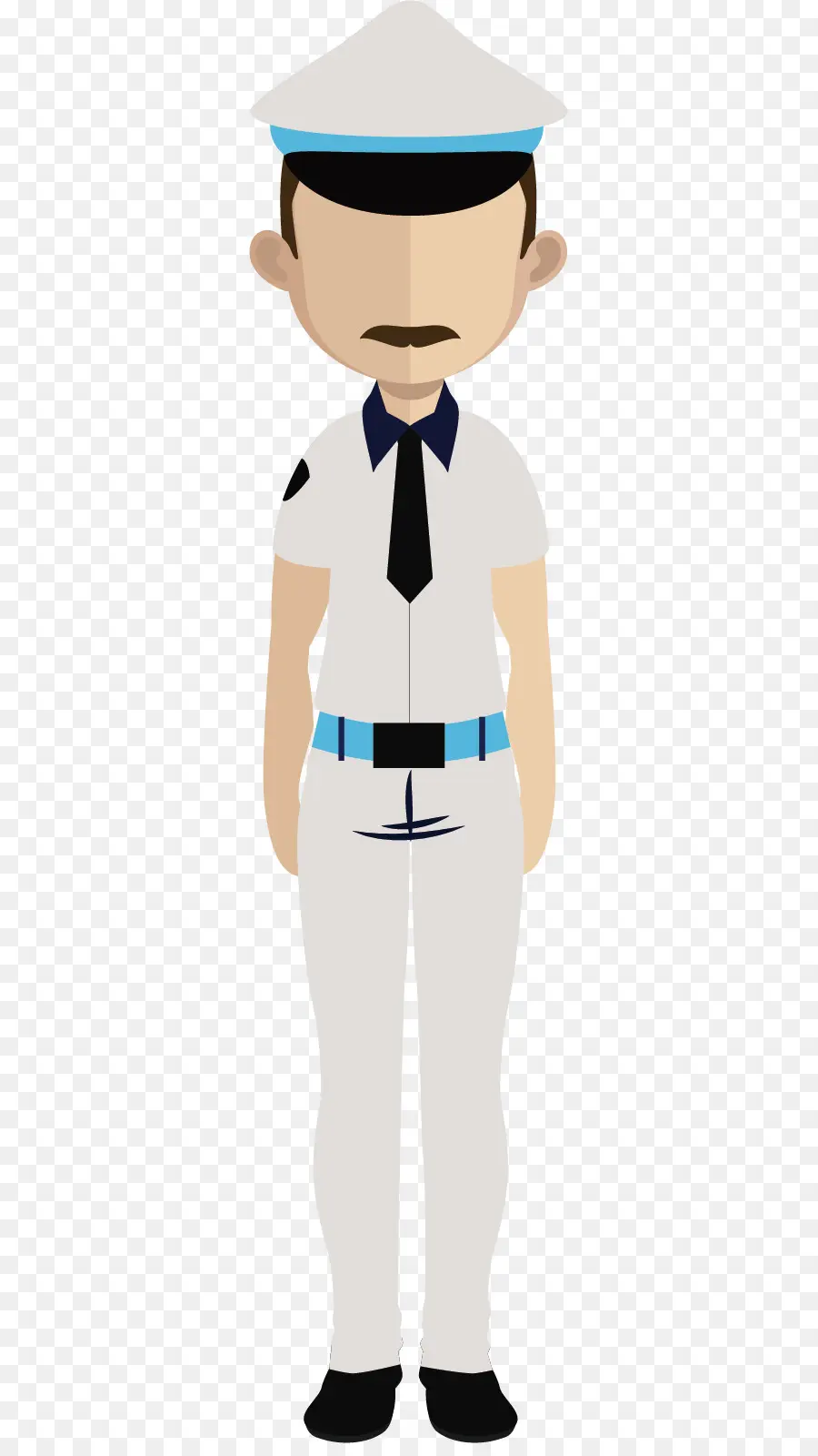 Policial De Desenho Animado，Uniforme PNG