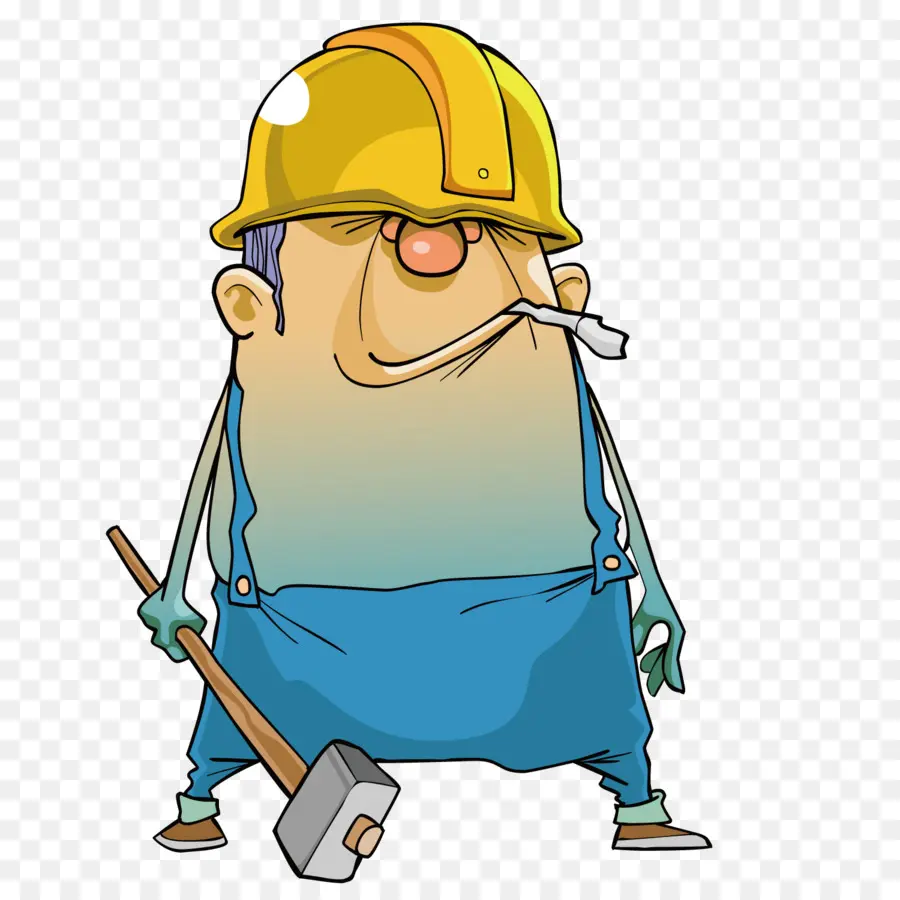 Trabalhador Da Construção Civil，Capacete PNG