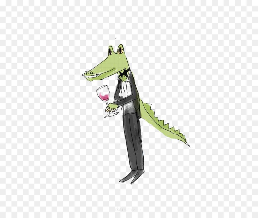 Crocodilo，Smoking PNG