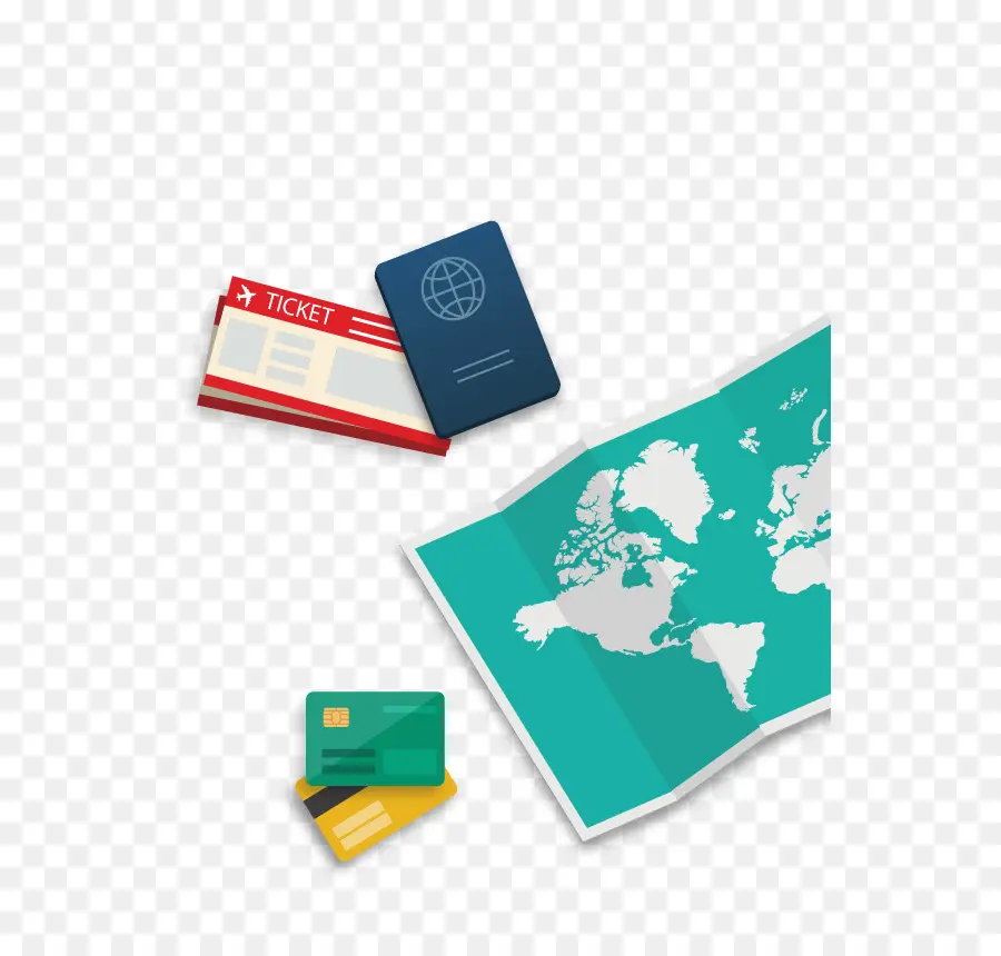 Itens De Viagem，Passaporte PNG