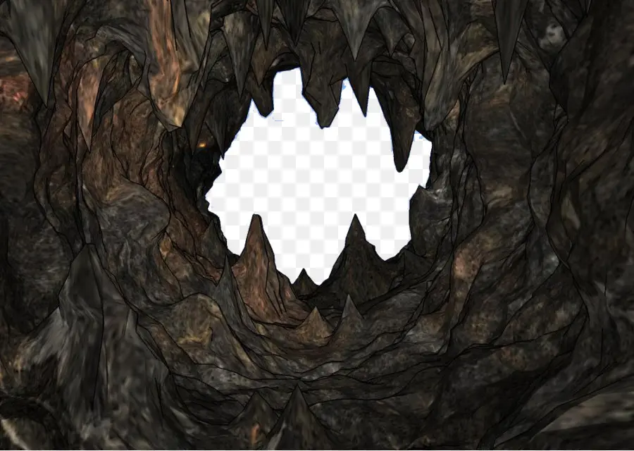 Entrada Da Caverna，Pedra PNG