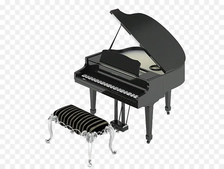 Computação Gráfica 3d，Piano PNG