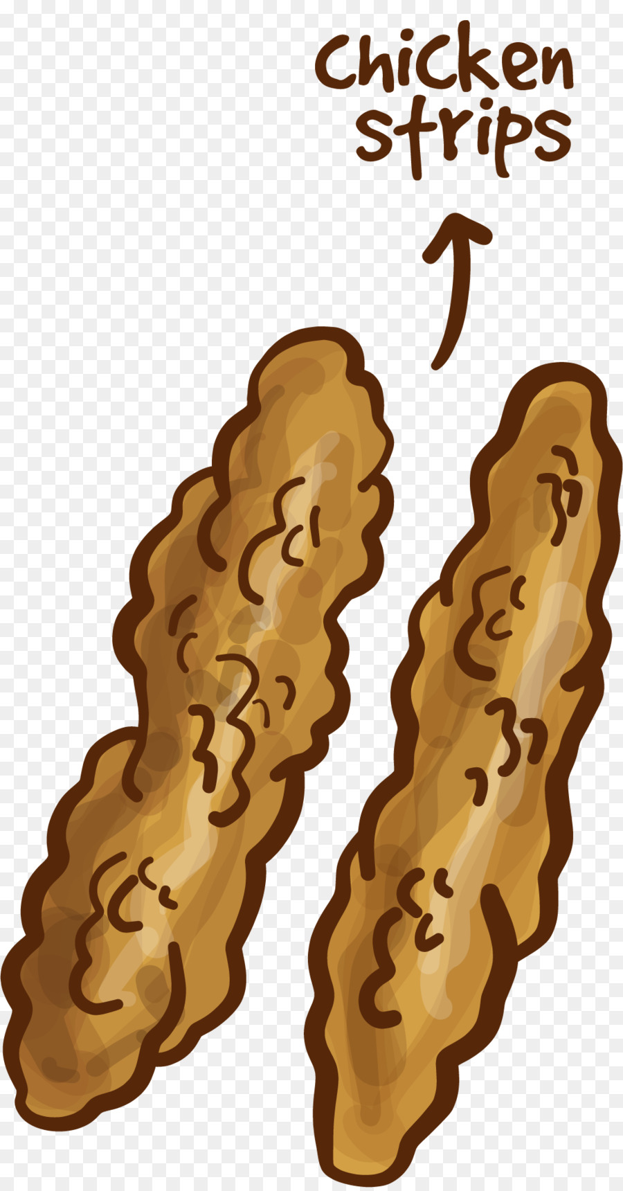 Tiras De Frango，Frito PNG