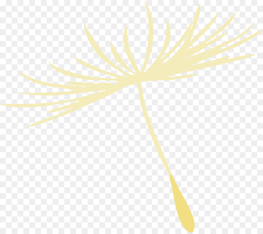 Dente De Leão Amarelo，Natureza PNG