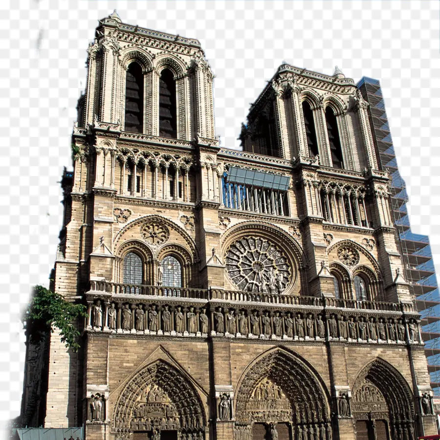 A Catedral De Notre Dame De Paris，Musxe9e Do Louvre PNG