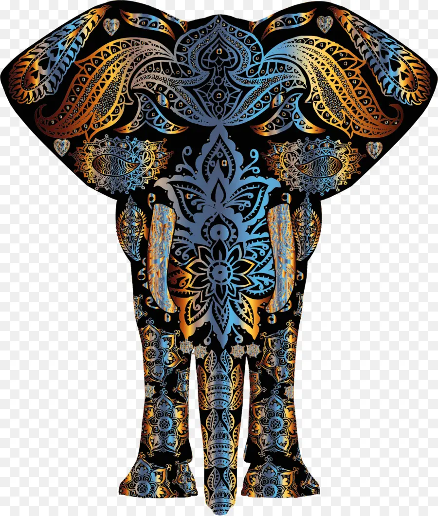 Elefante De Ouro，Elefante PNG