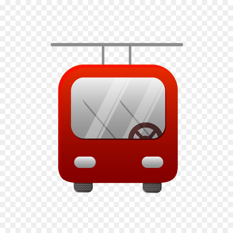 Trólebus，Vermelho PNG