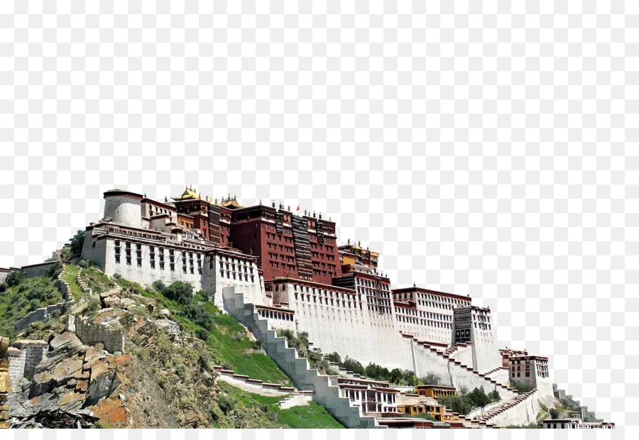 O Palácio De Potala，Jokhang PNG